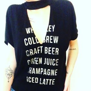 EXPRESS Cut Out Shirt